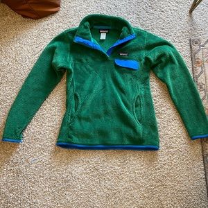 Patagonia Synchilla Retool Pullover Green Sz M